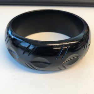 Black Large Splendette Bangle